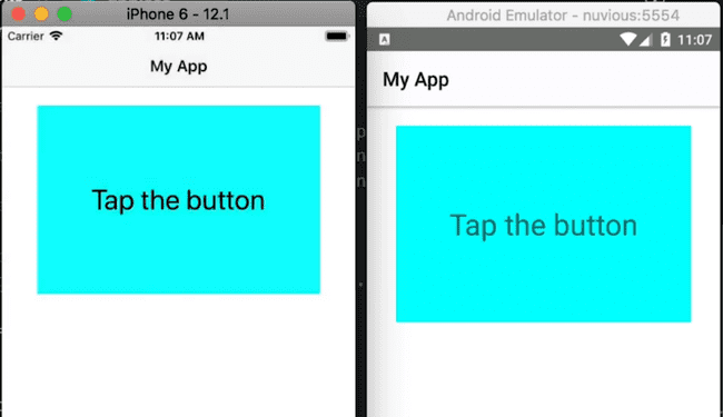 Centered Android label text