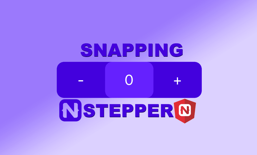 How to Create a Snapping Stepper in Nativescript poster