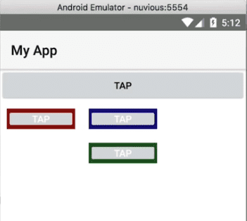 Android buttons